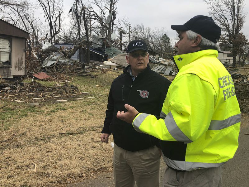 Oklahoma Insurance Commissioner visits tornado-stricken areas